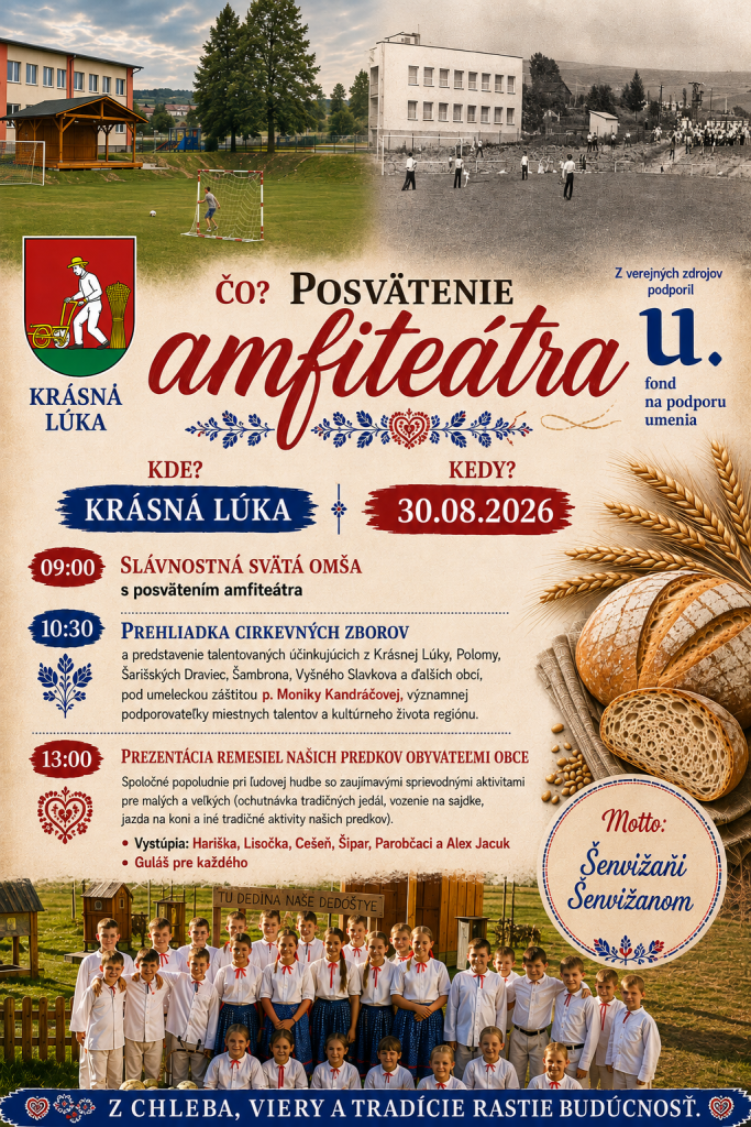 Otvorenie amfiteátra v&nbsp;Krásnej Lúke