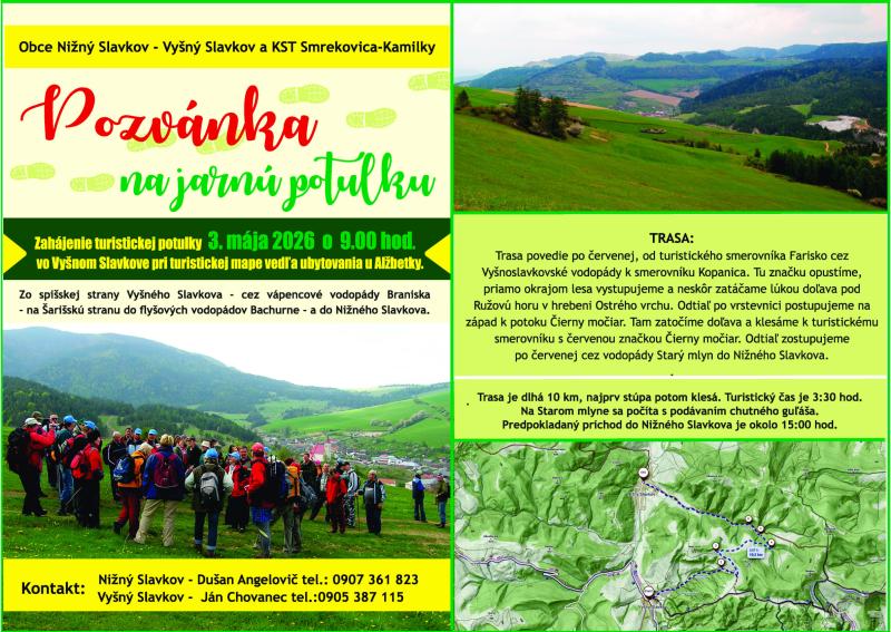 Pozvánka na jarnú potulku