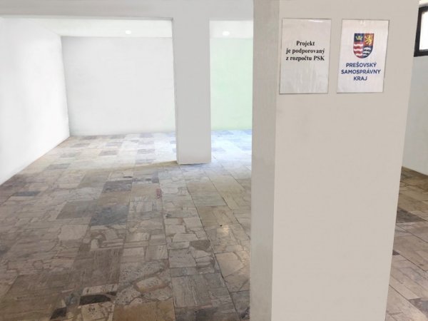 Oprava a údržba salónika podporovaná z rozpočtu Prešovského samosprávneho kraja