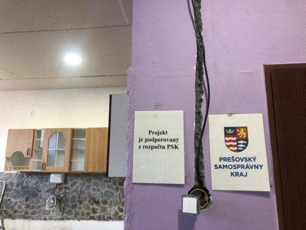 Oprava a údržba salónika podporovaná z rozpočtu Prešovského samosprávneho kraja