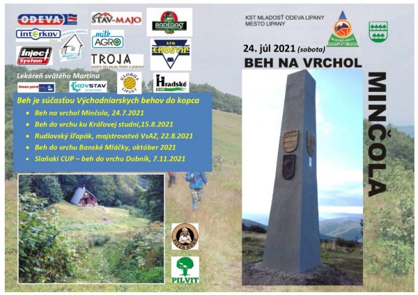 Beh na vrchol Minčola Beh na vrchol Minčola