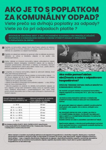 Harmonogram zberu odpadu